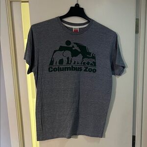 Hanes Gray Columbus Zoo T-Shirt